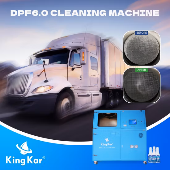 Brown Automatic Car Wash DPF Cleaning System Catalyst Cleaner Catalytic Converter Carbon Clean Machine Diesel Particulate Filter Cleaning Machine for Sale